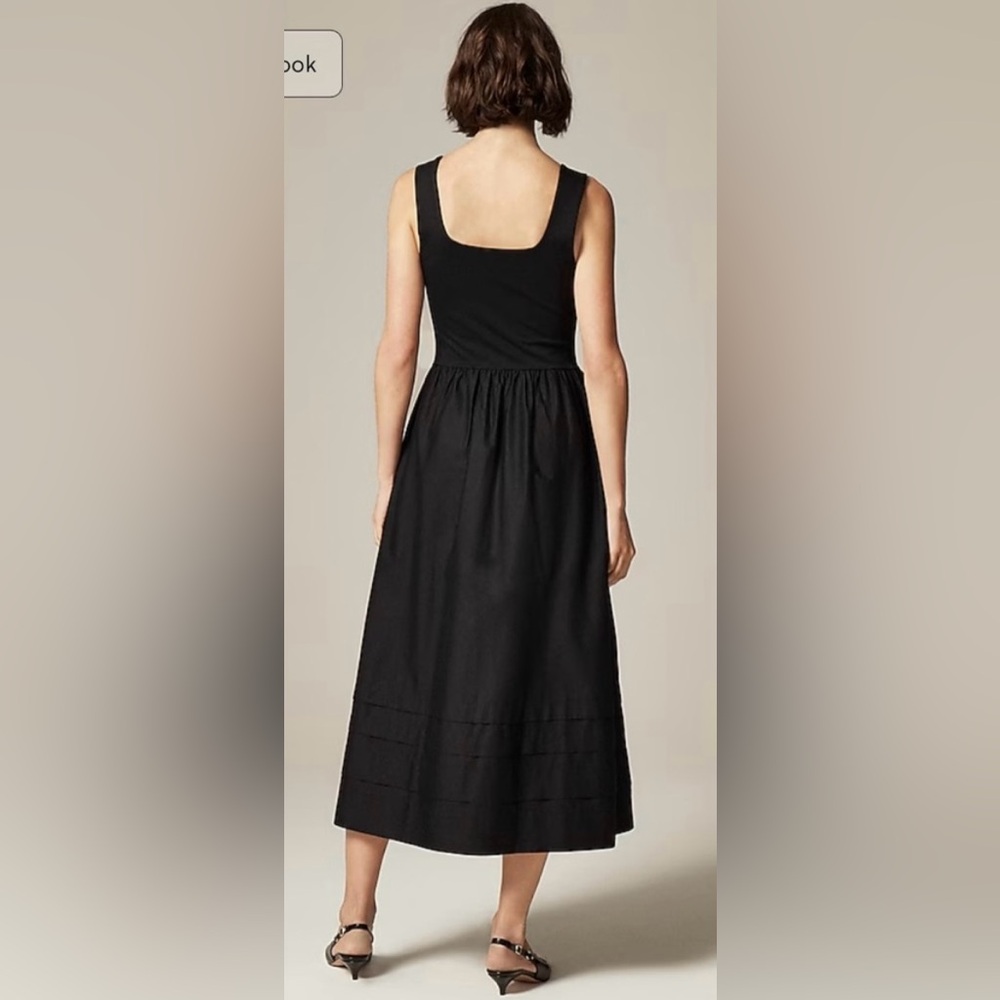 J.Crew Petite drop-waist mixy dress - Picture 3 of 9